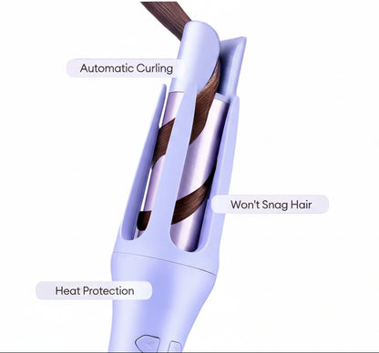 Tinsol 2 in 1 Automatic Hair Curler 32MM Auto Rotating Ceramic Hair Roller Professional Curling Iron Curling Wand Hair Waver